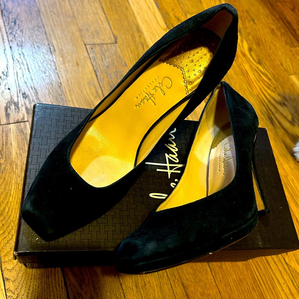 Cole Haan - Nike Air Talia. black pumps